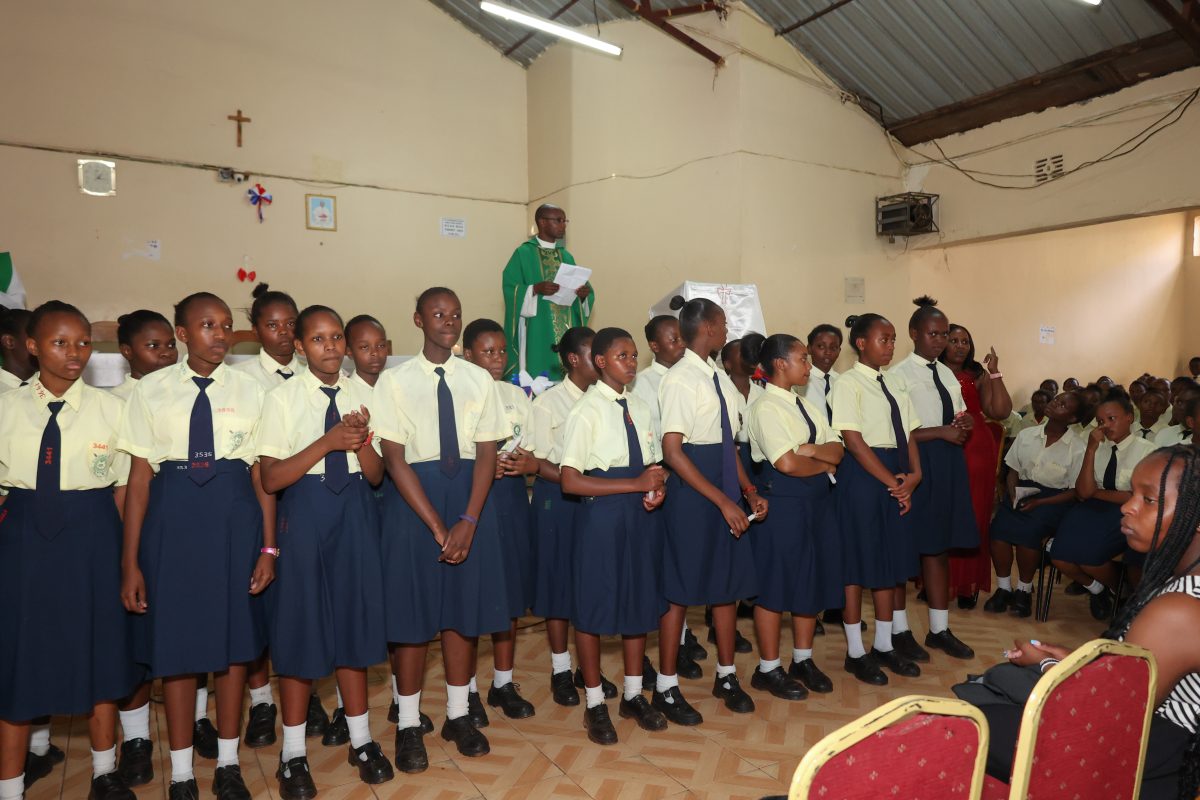 Nuggets of Life youth outreach at St. Catherine of Siena Gaturi Girls, Murang'a