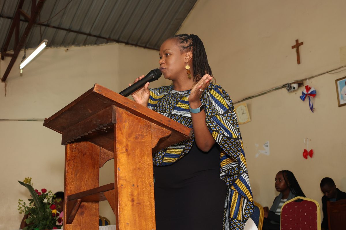 Nuggets of Life youth outreach at St. Catherine of Siena Gaturi Girls, Murang'a