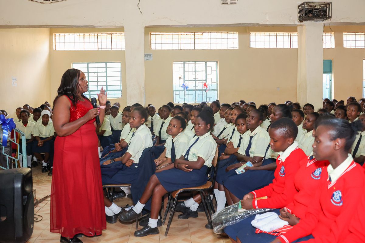 Nuggets of Life youth outreach at St. Catherine of Siena Gaturi Girls, Murang'a